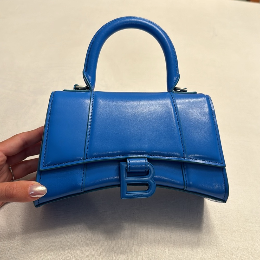 Balenciaga XS Hourglass Top Handle Bag - Picture 2 of 15